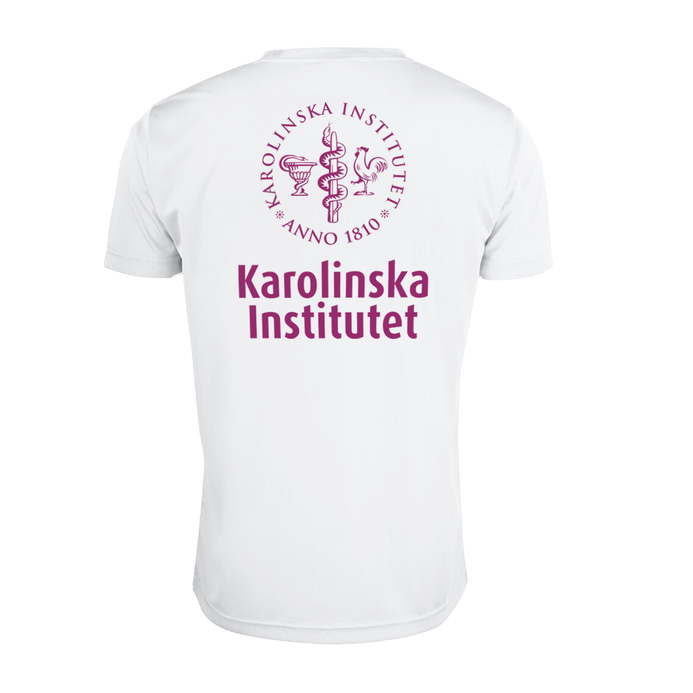 Funktions T-shirt Herr vit