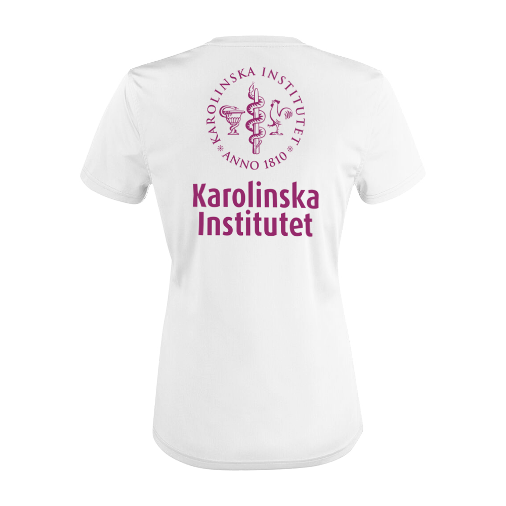 Funktions T-shirt Dam vit